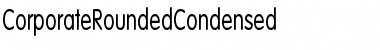 Download CorporateRoundedCondensed Regular Font Title Preview