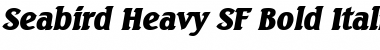 Download Seabird Heavy SF Bold Italic Font