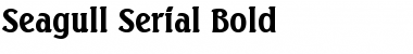 Download Seagull-Serial Bold Font