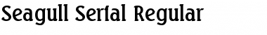 Download Seagull-Serial Regular Font