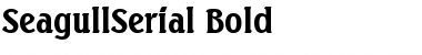 Download SeagullSerial Bold Font