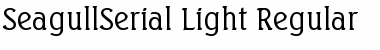 Download SeagullSerial-Light Regular Font