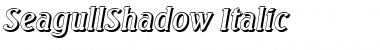 Download SeagullShadow Italic Font
