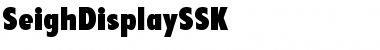 Download SeighDisplaySSK Regular Font