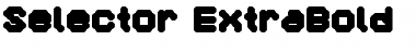 Download Selector ExtraBold Font