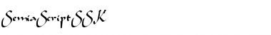 Download SemiaScriptSSK Regular Font Title Preview