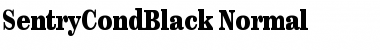 Download SentryCondBlack Normal Font