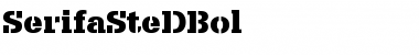 Download SerifaSteDBol Regular Font