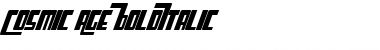 Download Cosmic Age BoldItalic Font Title Preview