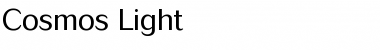 Download Cosmos Regular Font Title Preview