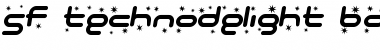 Download SF Technodelight Bold Italic Font Title Preview