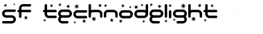 Download SF Technodelight Regular Font Title Preview