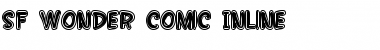 Download SF Wonder Comic Inline Regular Font Title Preview
