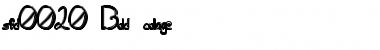 Download sfd0020 Bold Font Title Preview