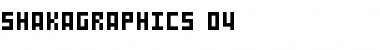 Download SHAKAGRAPHICS 04 Font Title Preview