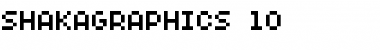 Download SHAKAGRAPHIC 10 Font Title Preview