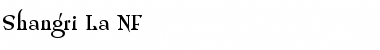 Download Shangri La NF Regular Font Title Preview