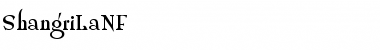 Download ShangriLaNF Regular Font Title Preview