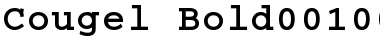 Download Cougel Bold Font Title Preview