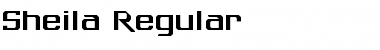Download Sheila Regular Font Title Preview