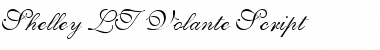 Download Shelley LT VolanteScript Regular Font Title Preview