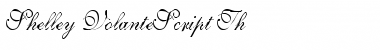 Download Shelley-VolanteScript Th Regular Font Title Preview