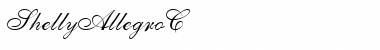 Download ShellyAllegroC Regular Font Title Preview