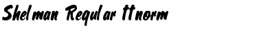 Download Shelman Regular Font Title Preview