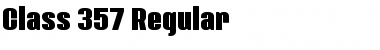 Download Class-357 Regular Font Title Preview