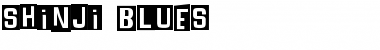 Download SHINJI BLUES Regular Font Title Preview