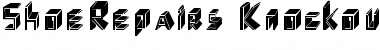 Download ShoeRepairs Regular Font Title Preview