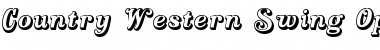 Download Country Western Swing Open Regular Font Title Preview