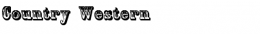 Download Country Western Regular Font Title Preview