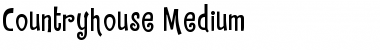 Download Countryhouse Medium Font Title Preview