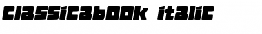 Download Classica Book Italic Font Title Preview