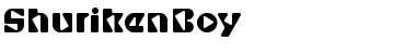 Download ShurikenBoy Roman Font