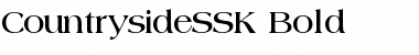 Download CountrysideSSK Bold Font Title Preview