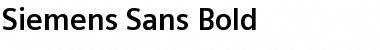 Download Siemens Sans Bold Font