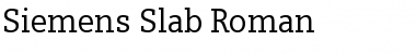 Download Siemens Slab Roman Font