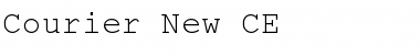 Download Courier New CE Regular Font Title Preview