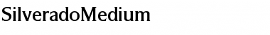 Download SilveradoMedium Roman Font