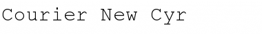 Download Courier New Cyr Regular Font Title Preview