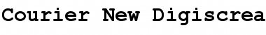 Download Courier New Digiscream Bold Font Title Preview