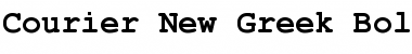 Download Courier New Greek Bold Font Title Preview