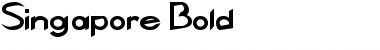 Download Singapore Bold Font