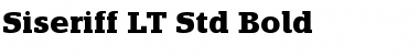 Download Siseriff LT Std Bold Regular Font