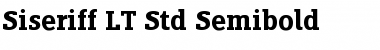 Download Siseriff LT Std Semibold Regular Font