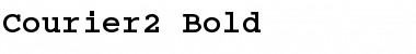 Download Courier2 Bold Font Title Preview