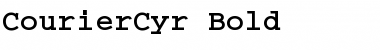 Download CourierCyr Bold Font Title Preview