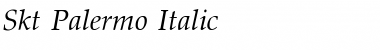 Download Skt Palermo Italic Font